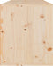 vidaXL - Wandkast - 80x30x35 - cm - massief - grenenhout