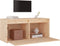 vidaXL - Wandkast - 80x30x35 - cm - massief - grenenhout