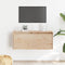 vidaXL - Wandkast - 80x30x35 - cm - massief - grenenhout