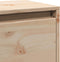 vidaXL - Wandkast - 80x30x35 - cm - massief - grenenhout