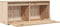 vidaXL - Wandkast - 80x30x35 - cm - massief - grenenhout