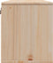 vidaXL - Wandkast - 80x30x35 - cm - massief - grenenhout