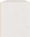 vidaXL - Wandkast - 80x30x35 - cm - massief - grenenhout - wit
