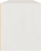 vidaXL - Wandkast - 80x30x35 - cm - massief - grenenhout - wit