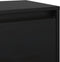 vidaXL - Wandkast - 80x30x35 - cm - massief - grenenhout - zwart