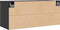 vidaXL - Wandkast - 80x30x35 - cm - massief - grenenhout - zwart
