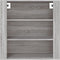 vidaXL - Wandkast - 80x33x80 - cm - bewerkt - hout - grijs - sonoma - eikenkleurig