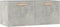 vidaXL - Wandkast - 80x35x36,5 - cm - bewerkt - hout - betongrijs