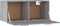vidaXL - Wandkast - 80x35x36,5 - cm - bewerkt - hout - grijs - sonoma - eikenkleurig