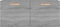 vidaXL - Wandkast - 80x35x36,5 - cm - bewerkt - hout - grijs - sonoma - eikenkleurig