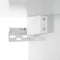 vidaXL - Wandkast - 80x35x36,5 - cm - bewerkt - hout - hoogglans - wit