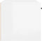 vidaXL - Wandkast - 80x35x36,5 - cm - bewerkt - hout - hoogglans - wit