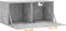 vidaXL - Wandkast - 80x36,5x35 - cm - bewerkt - hout - betongrijs