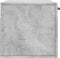 vidaXL - Wandkast - 80x36,5x35 - cm - bewerkt - hout - betongrijs