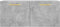 vidaXL - Wandkast - 80x36,5x35 - cm - bewerkt - hout - betongrijs