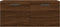 vidaXL - Wandkast - 80x36,5x35 - cm - bewerkt - hout - bruin - eikenkleur