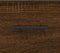 vidaXL - Wandkast - 80x36,5x35 - cm - bewerkt - hout - bruin - eikenkleur