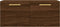vidaXL - Wandkast - 80x36,5x35 - cm - bewerkt - hout - bruin - eikenkleur