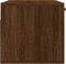 vidaXL - Wandkast - 80x36,5x35 - cm - bewerkt - hout - bruin - eikenkleur