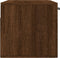 vidaXL - Wandkast - 80x36,5x35 - cm - bewerkt - hout - bruin - eikenkleur