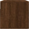 vidaXL - Wandkast - 80x36,5x35 - cm - bewerkt - hout - bruin - eikenkleur