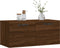 vidaXL - Wandkast - 80x36,5x35 - cm - bewerkt - hout - bruin - eikenkleur