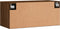 vidaXL - Wandkast - 80x36,5x35 - cm - bewerkt - hout - bruin - eikenkleur