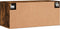 vidaXL - Wandkast - 80x36,5x35 - cm - bewerkt - hout - gerookt - eikenkleurig