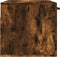 vidaXL - Wandkast - 80x36,5x35 - cm - bewerkt - hout - gerookt - eikenkleurig