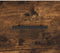 vidaXL - Wandkast - 80x36,5x35 - cm - bewerkt - hout - gerookt - eikenkleurig