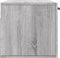 vidaXL - Wandkast - 80x36,5x35 - cm - bewerkt - hout - grijs - sonoma - eikenkleurig