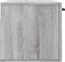 vidaXL - Wandkast - 80x36,5x35 - cm - bewerkt - hout - grijs - sonoma - eikenkleurig