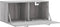 vidaXL - Wandkast - 80x36,5x35 - cm - bewerkt - hout - grijs - sonoma - eikenkleurig