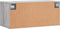 vidaXL - Wandkast - 80x36,5x35 - cm - bewerkt - hout - grijs - sonoma - eikenkleurig