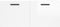 vidaXL - Wandkast - 80x36,5x35 - cm - bewerkt - hout - hoogglans - wit