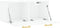 vidaXL - Wandkast - 80x36,5x35 - cm - bewerkt - hout - hoogglans - wit
