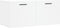 vidaXL - Wandkast - 80x36,5x35 - cm - bewerkt - hout - wit