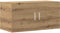 vidaXL - Wandkast - 80x39x40 - cm - bewerkt - hout - artisanaal - eikenkleurig