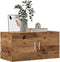vidaXL - Wandkast - 80x39x40 - cm - bewerkt - hout - oud - houtkleurig