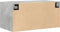 vidaXL - Wandkast - 80x42,5x40 - cm - bewerkt - hout - betongrijs