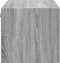 vidaXL - Wandkast - 80x42,5x40 - cm - bewerkt - hout - grijs - sonoma - eikenkleurig