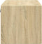 vidaXL - Wandkast - 80x42,5x40 - cm - bewerkt - hout - sonoma - eikenkleurig