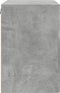 vidaXL - Wandkast - 80x42,5x64 - cm - bewerkt - hout - betongrijs