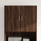 vidaXL - Wandkast - 80x42,5x64 - cm - bewerkt - hout - bruin - eikenkleur