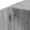 vidaXL - Wandkast - 80x42,5x64 - cm - bewerkt - hout - grijs - sonoma - eikenkleurig