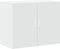vidaXL - Wandkast - 80x42,5x64 - cm - bewerkt - hout - wit