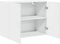 vidaXL - Wandkast - 80x42,5x64 - cm - bewerkt - hout - wit