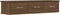 vidaXL - Wandkast - 88x26x18,5 - cm - bewerkt - hout - bruin - eikenkleur