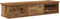 vidaXL - Wandkast - 88x26x18,5 - cm - bewerkt - hout - oud - houtkleurig