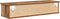 vidaXL - Wandkast - 88x26x18,5 - cm - bewerkt - hout - oud - houtkleurig